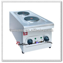 Cocina eléctrica de la placa caliente 2 del equipo de cocina K280